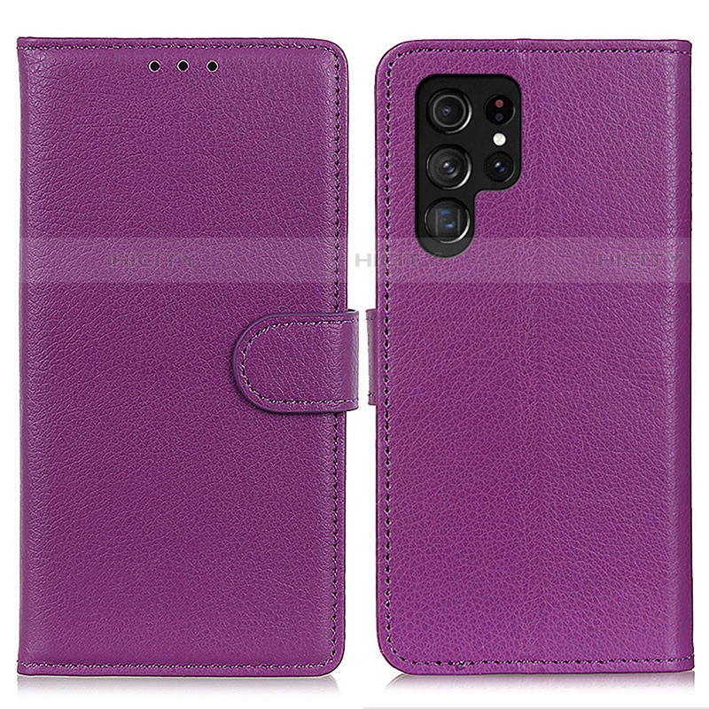 Coque Portefeuille Livre Cuir Etui Clapet M18L pour Samsung Galaxy S23 Ultra 5G Plus