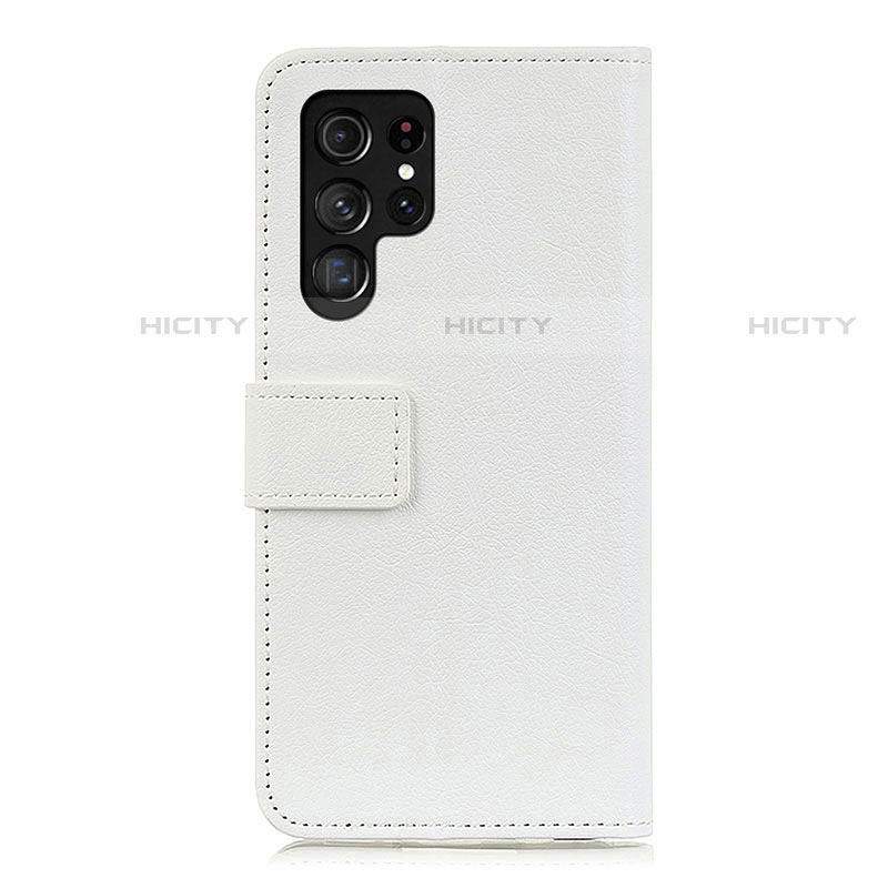 Coque Portefeuille Livre Cuir Etui Clapet M21L pour Samsung Galaxy S22 Ultra 5G Plus
