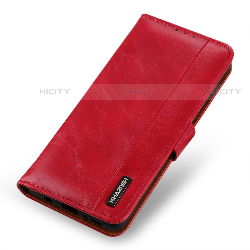 Coque Portefeuille Livre Cuir Etui Clapet M25L pour Samsung Galaxy S22 5G Rouge Plus