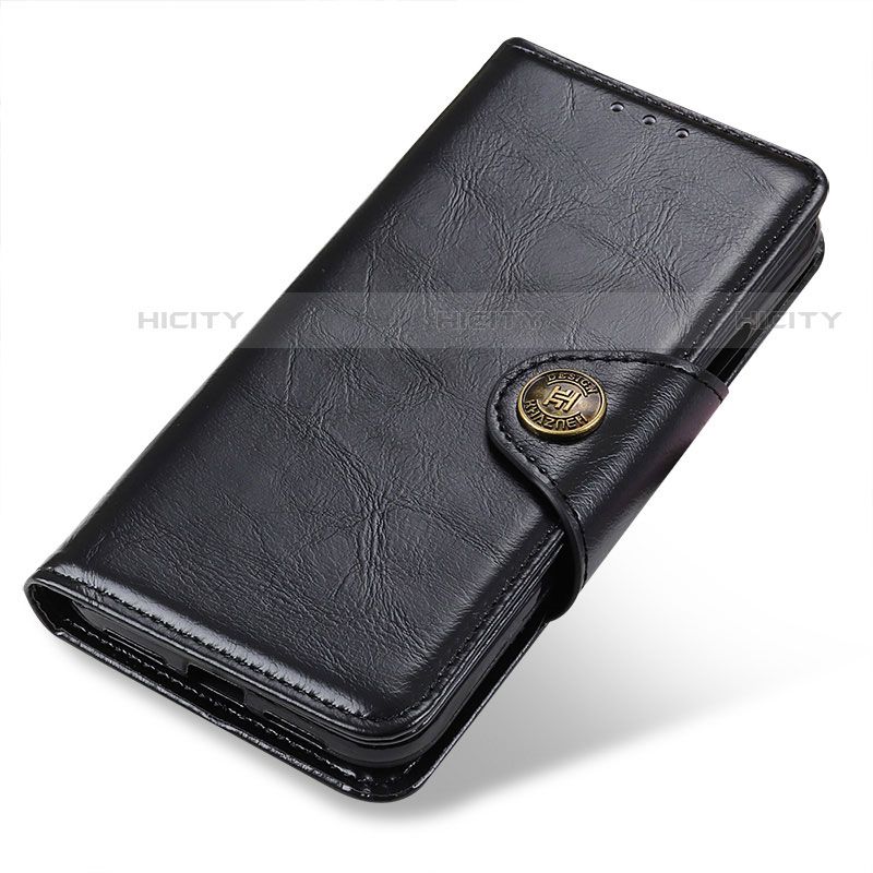 Coque Portefeuille Livre Cuir Etui Clapet M26L pour Samsung Galaxy S21 FE 5G Noir Plus