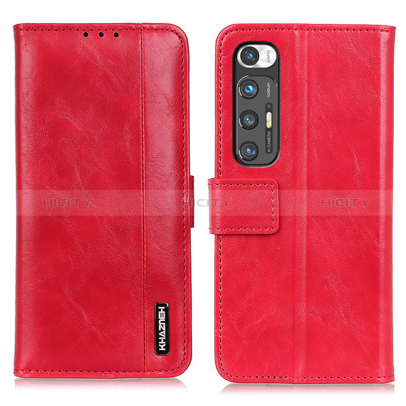 Coque Portefeuille Livre Cuir Etui Clapet ML11 pour Xiaomi Mi 10S 5G Rouge Plus