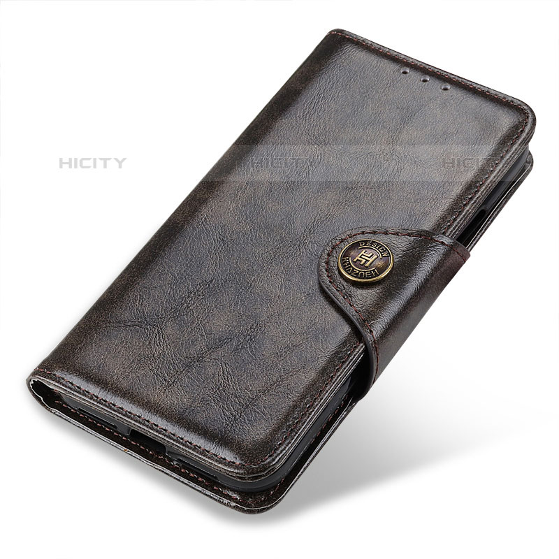 Coque Portefeuille Livre Cuir Etui Clapet ML12 pour Google Pixel 6a 5G Bronze Plus