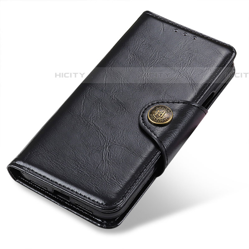 Coque Portefeuille Livre Cuir Etui Clapet ML12 pour Samsung Galaxy F23 5G Noir Plus