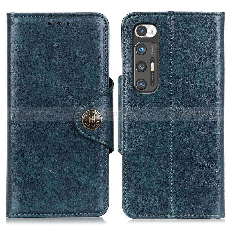 Coque Portefeuille Livre Cuir Etui Clapet ML12 pour Xiaomi Mi 10S 5G Bleu Plus