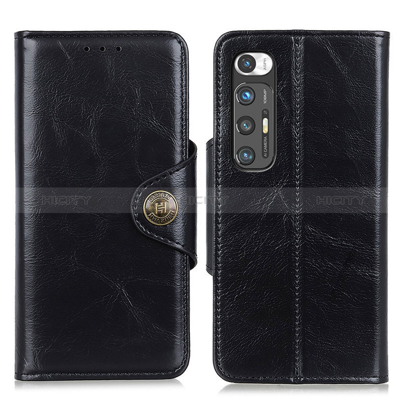 Coque Portefeuille Livre Cuir Etui Clapet ML12 pour Xiaomi Mi 10S 5G Noir Plus