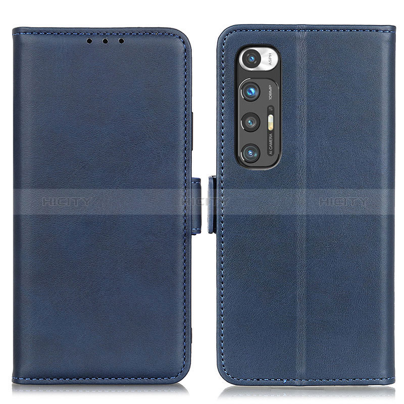 Coque Portefeuille Livre Cuir Etui Clapet ML15 pour Xiaomi Mi 10S 5G Bleu Plus