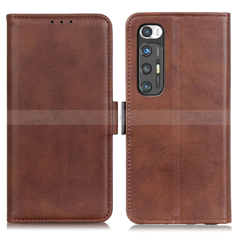 Coque Portefeuille Livre Cuir Etui Clapet ML15 pour Xiaomi Mi 10S 5G Marron Plus