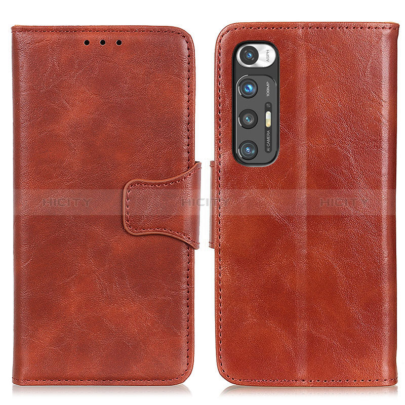 Coque Portefeuille Livre Cuir Etui Clapet ML2 pour Xiaomi Mi 10S 5G Marron Plus