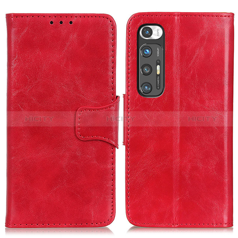 Coque Portefeuille Livre Cuir Etui Clapet ML2 pour Xiaomi Mi 10S 5G Rouge Plus