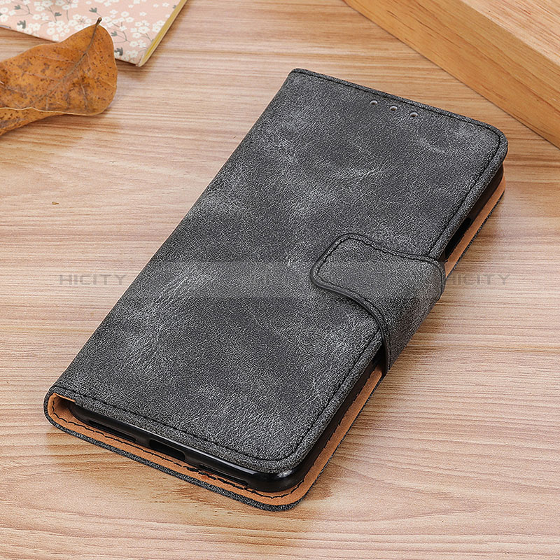 Coque Portefeuille Livre Cuir Etui Clapet ML3 pour Xiaomi Redmi K40 5G Noir Plus