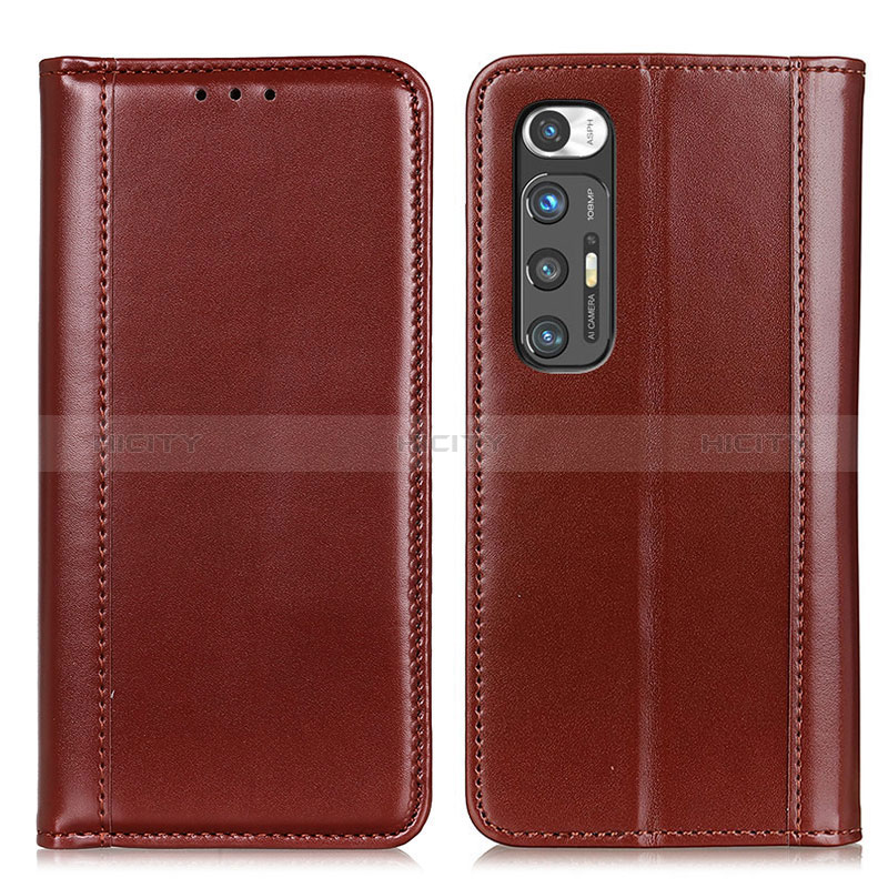 Coque Portefeuille Livre Cuir Etui Clapet ML5 pour Xiaomi Mi 10S 5G Marron Plus