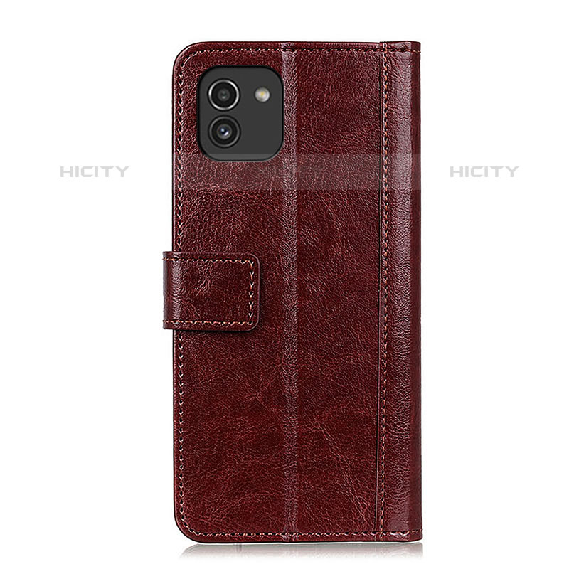 Coque Portefeuille Livre Cuir Etui Clapet ML6 pour Samsung Galaxy A03 Plus