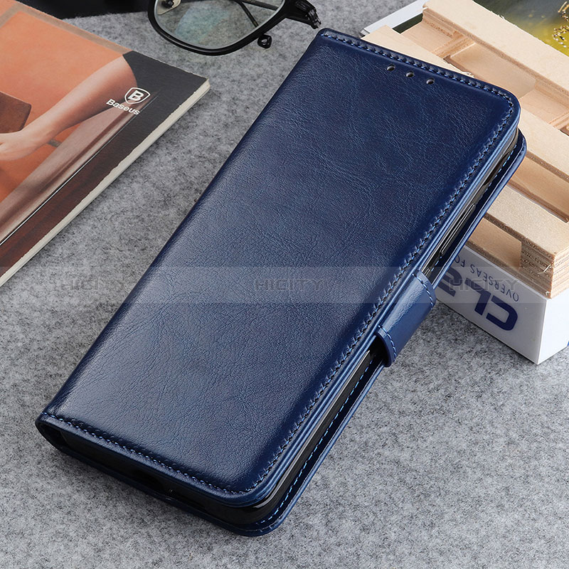 Coque Portefeuille Livre Cuir Etui Clapet ML7 pour Huawei Mate 60 Pro Bleu Plus