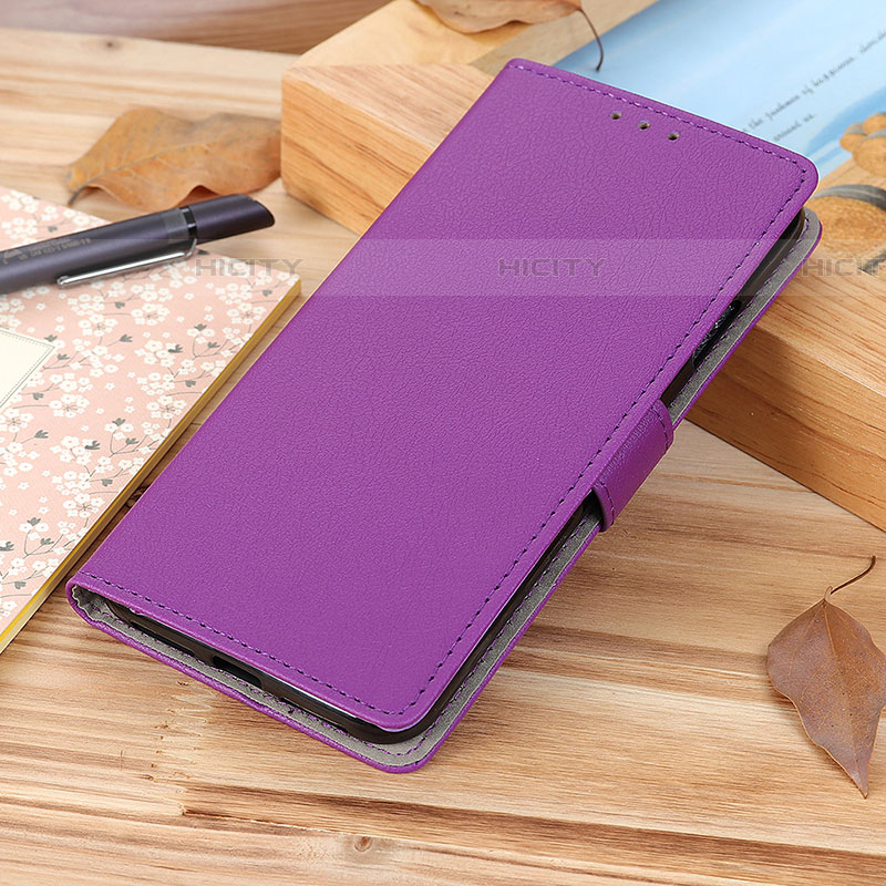 Coque Portefeuille Livre Cuir Etui Clapet ML8 pour Samsung Galaxy A04s Violet Plus