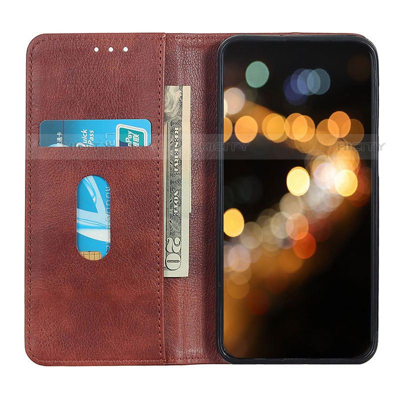 Coque Portefeuille Livre Cuir Etui Clapet N01P pour Motorola Moto E30 Plus