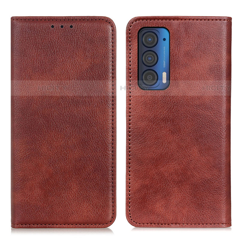 Coque Portefeuille Livre Cuir Etui Clapet N01P pour Motorola Moto Edge (2021) 5G Plus