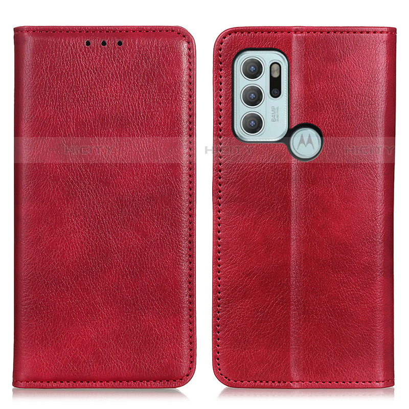 Coque Portefeuille Livre Cuir Etui Clapet N01P pour Motorola Moto G60s Plus