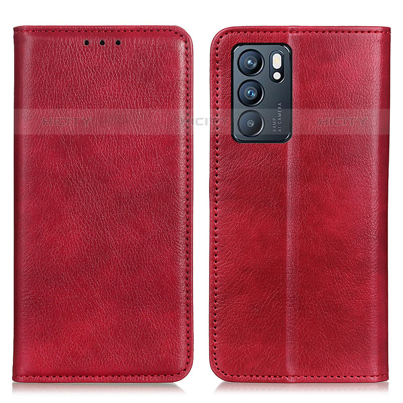 Coque Portefeuille Livre Cuir Etui Clapet N01P pour Oppo Reno6 5G Plus