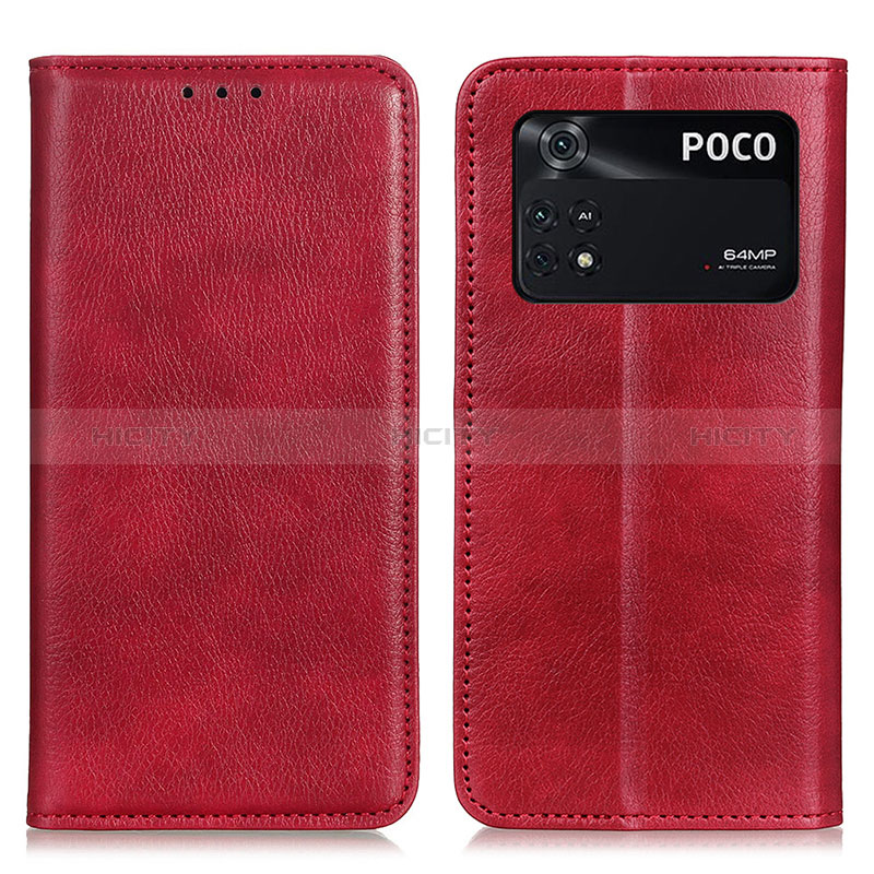 Coque Portefeuille Livre Cuir Etui Clapet N01P pour Xiaomi Poco M4 Pro 4G Plus