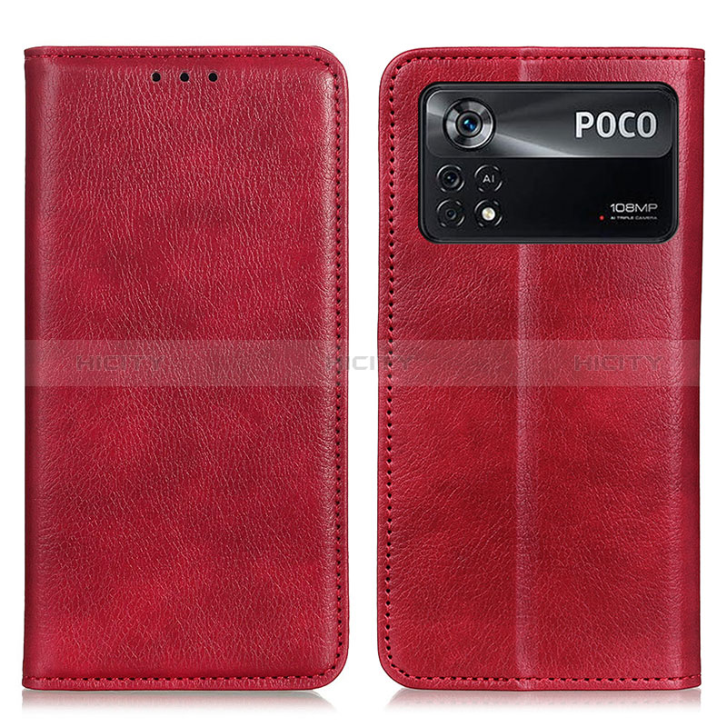 Coque Portefeuille Livre Cuir Etui Clapet N01P pour Xiaomi Poco X4 Pro 5G Plus