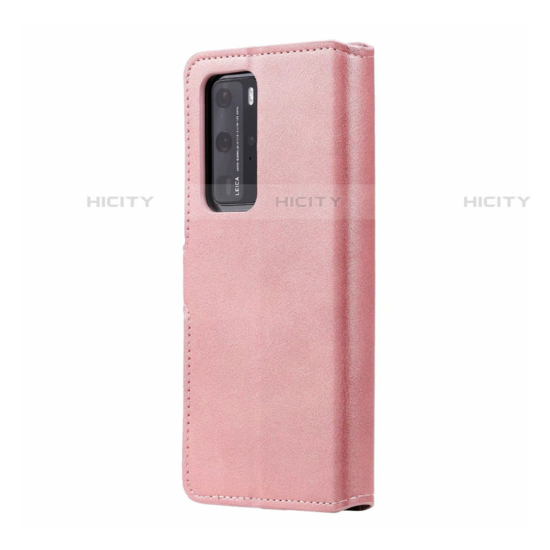 Coque Portefeuille Livre Cuir Etui Clapet N02 pour Huawei P40 Pro Plus