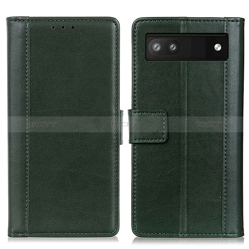 Coque Portefeuille Livre Cuir Etui Clapet N02P pour Google Pixel 7a 5G Plus