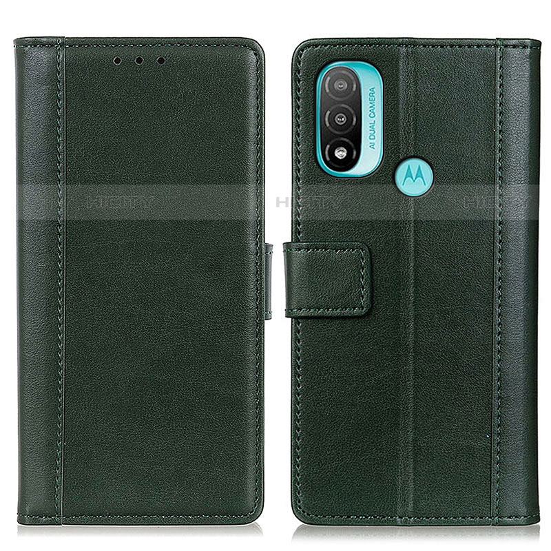 Coque Portefeuille Livre Cuir Etui Clapet N02P pour Motorola Moto E30 Plus