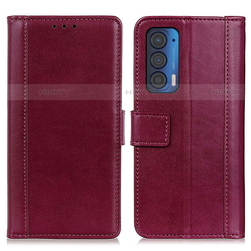 Coque Portefeuille Livre Cuir Etui Clapet N02P pour Motorola Moto Edge (2021) 5G Plus