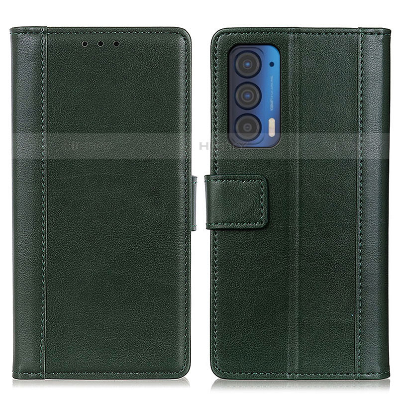 Coque Portefeuille Livre Cuir Etui Clapet N02P pour Motorola Moto Edge (2021) 5G Plus