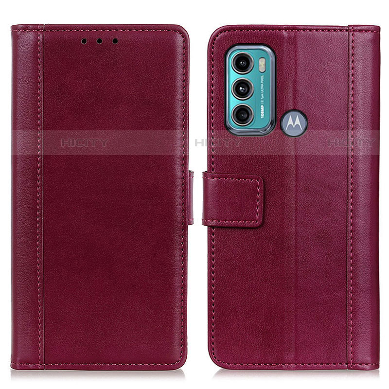 Coque Portefeuille Livre Cuir Etui Clapet N02P pour Motorola Moto G60 Plus