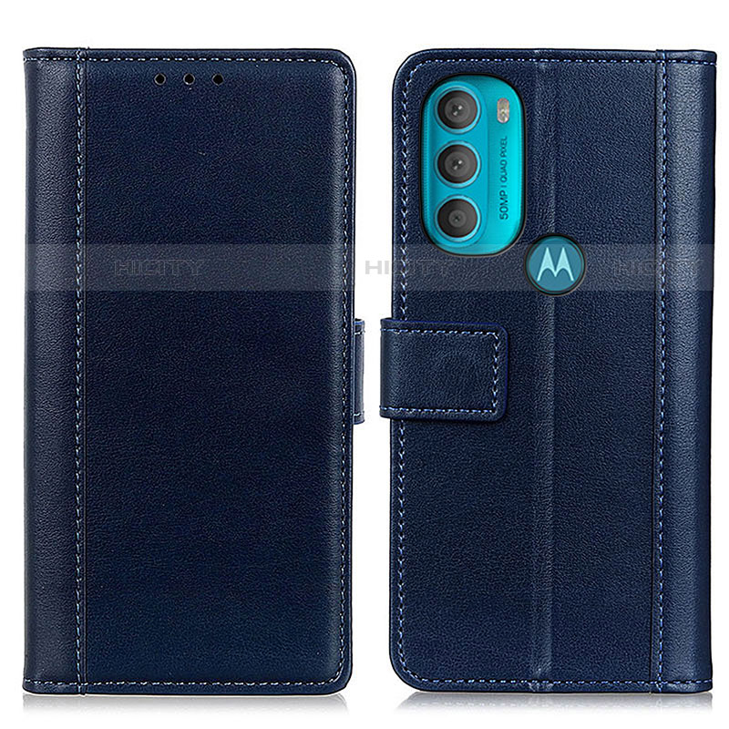 Coque Portefeuille Livre Cuir Etui Clapet N02P pour Motorola Moto G71 5G Plus