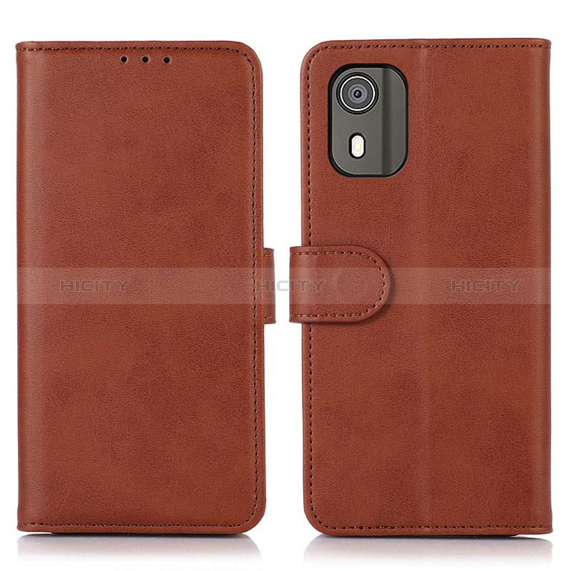 Coque Portefeuille Livre Cuir Etui Clapet N02P pour Nokia C02 Bleu Plus