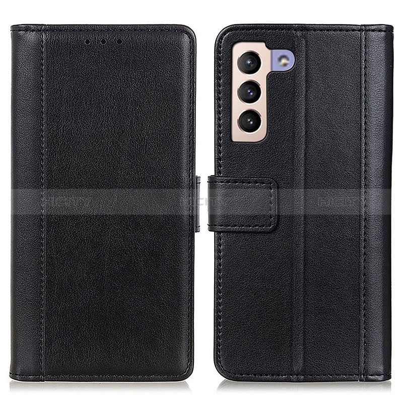 Coque Portefeuille Livre Cuir Etui Clapet N02P pour Samsung Galaxy S24 5G Noir Plus