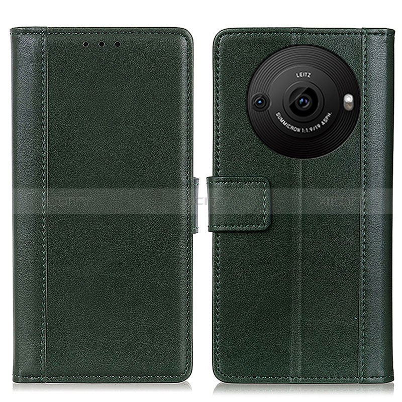 Coque Portefeuille Livre Cuir Etui Clapet N02P pour Sharp Aquos R8s Pro Plus