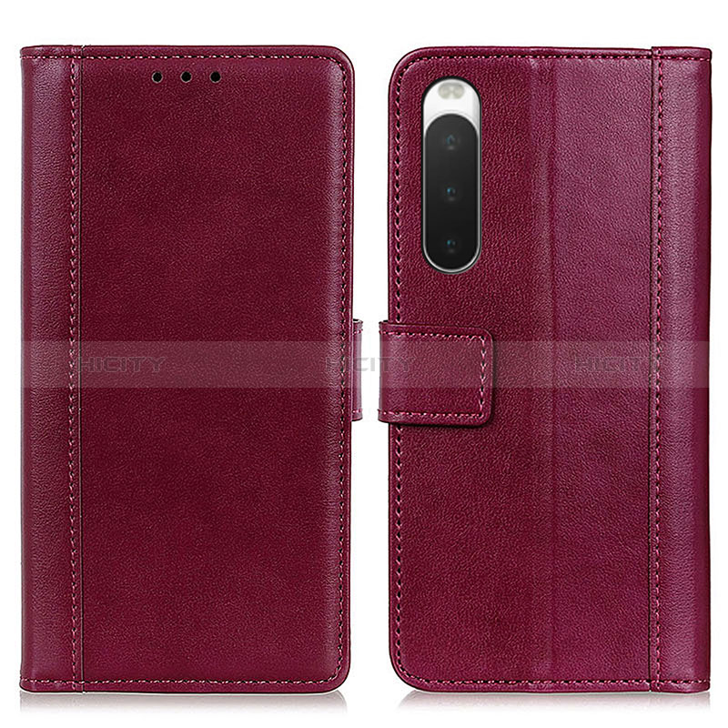 Coque Portefeuille Livre Cuir Etui Clapet N02P pour Sony Xperia 10 IV Plus