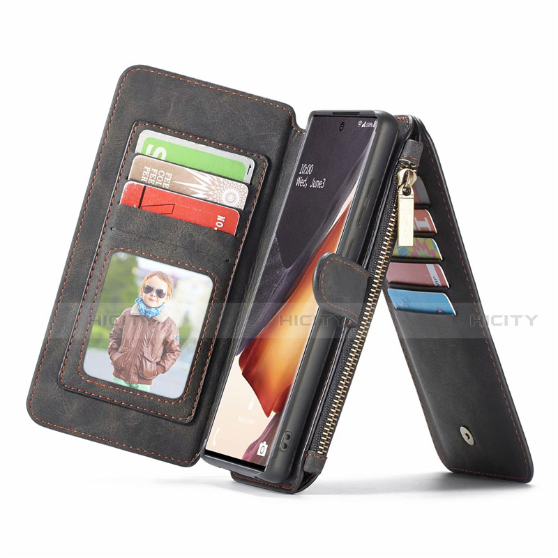 Coque Portefeuille Livre Cuir Etui Clapet N03 pour Samsung Galaxy Note 20 Ultra 5G Plus