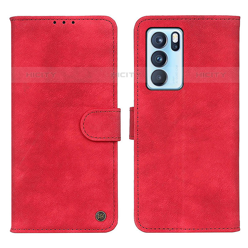 Coque Portefeuille Livre Cuir Etui Clapet N03P pour Oppo Reno6 Pro 5G India Plus