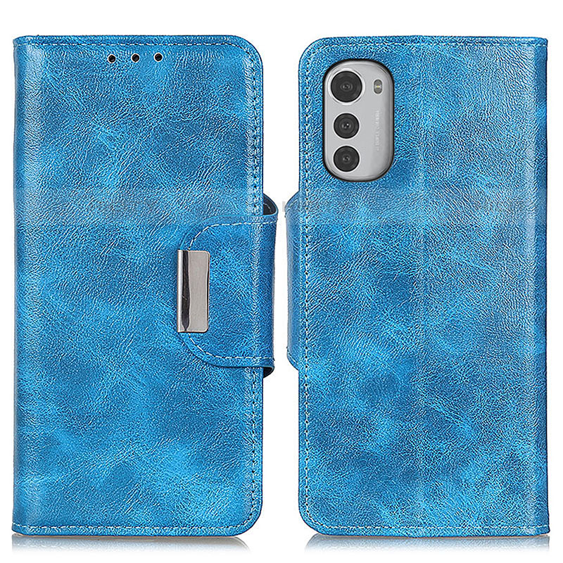 Coque Portefeuille Livre Cuir Etui Clapet N04P pour Motorola Moto E32 Plus