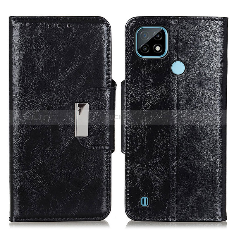 Coque Portefeuille Livre Cuir Etui Clapet N04P pour Realme C21 Plus