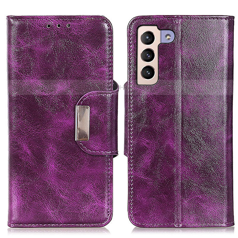 Coque Portefeuille Livre Cuir Etui Clapet N04P pour Samsung Galaxy S21 5G Plus