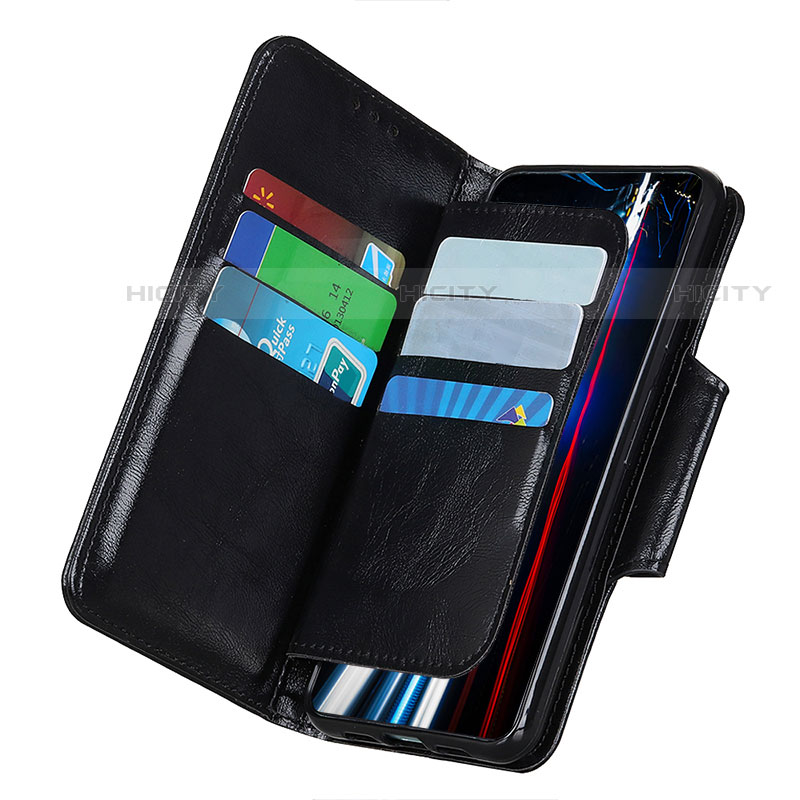 Coque Portefeuille Livre Cuir Etui Clapet N04P pour Samsung Galaxy S21 Ultra 5G Plus