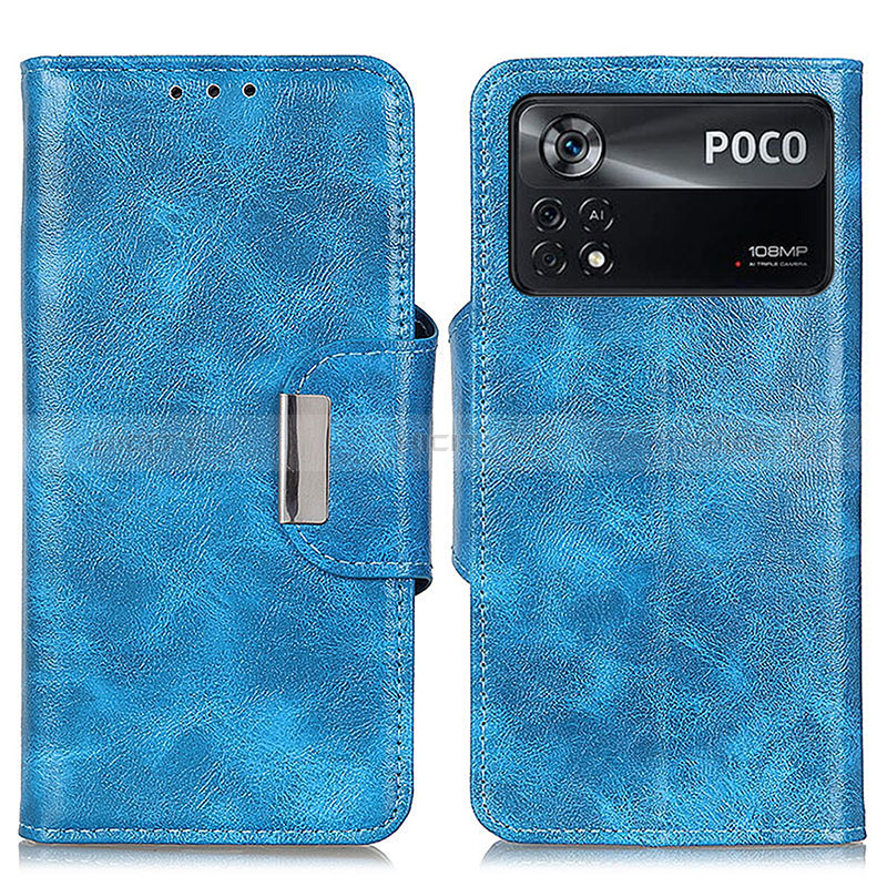 Coque Portefeuille Livre Cuir Etui Clapet N04P pour Xiaomi Poco X4 Pro 5G Plus