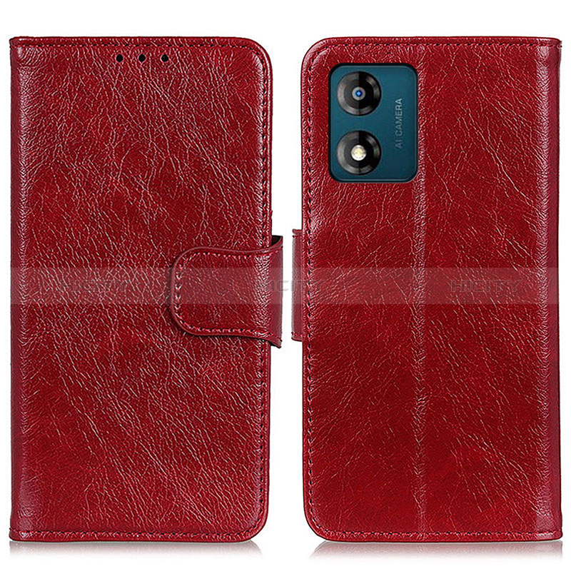 Coque Portefeuille Livre Cuir Etui Clapet N05P pour Motorola Moto E13 Plus