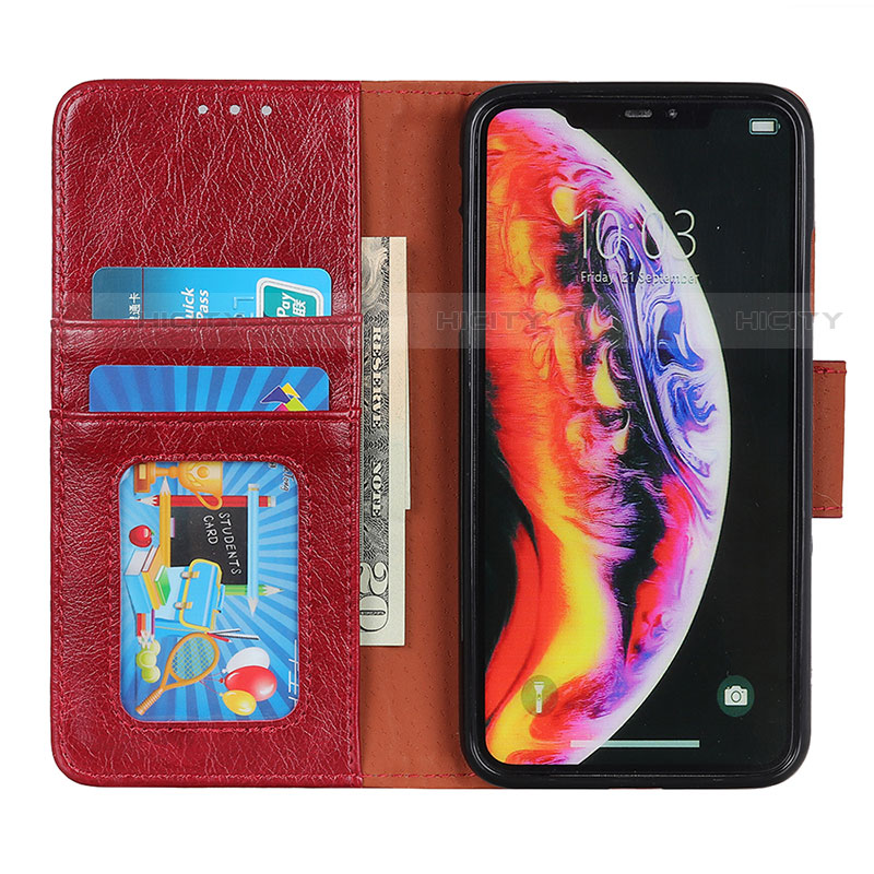 Coque Portefeuille Livre Cuir Etui Clapet N05P pour Motorola Moto E20 Plus