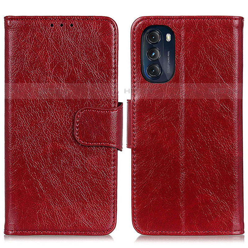 Coque Portefeuille Livre Cuir Etui Clapet N05P pour Motorola Moto G 5G (2022) Plus