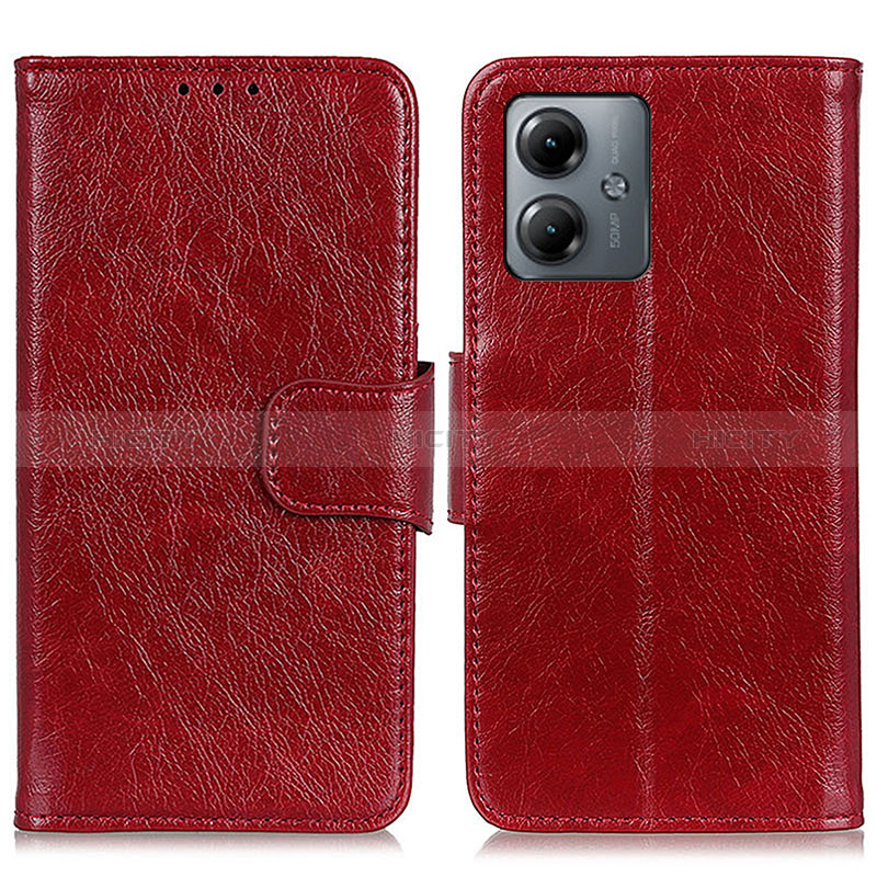 Coque Portefeuille Livre Cuir Etui Clapet N05P pour Motorola Moto G14 Plus