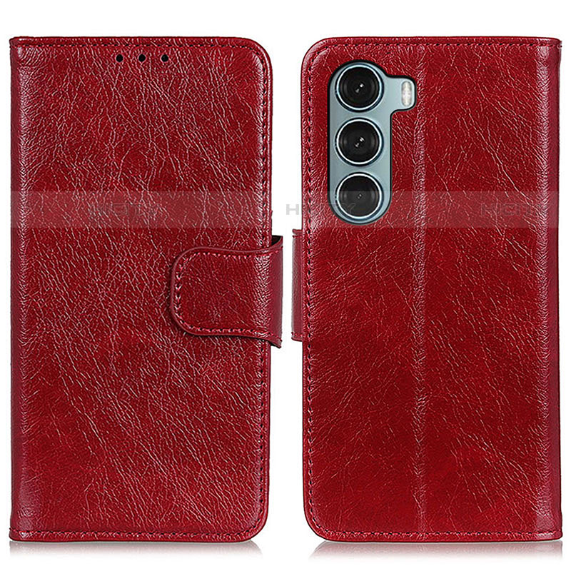 Coque Portefeuille Livre Cuir Etui Clapet N05P pour Motorola Moto G200 5G Plus