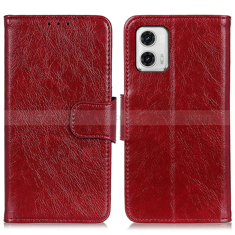 Coque Portefeuille Livre Cuir Etui Clapet N05P pour Motorola Moto G73 5G Plus