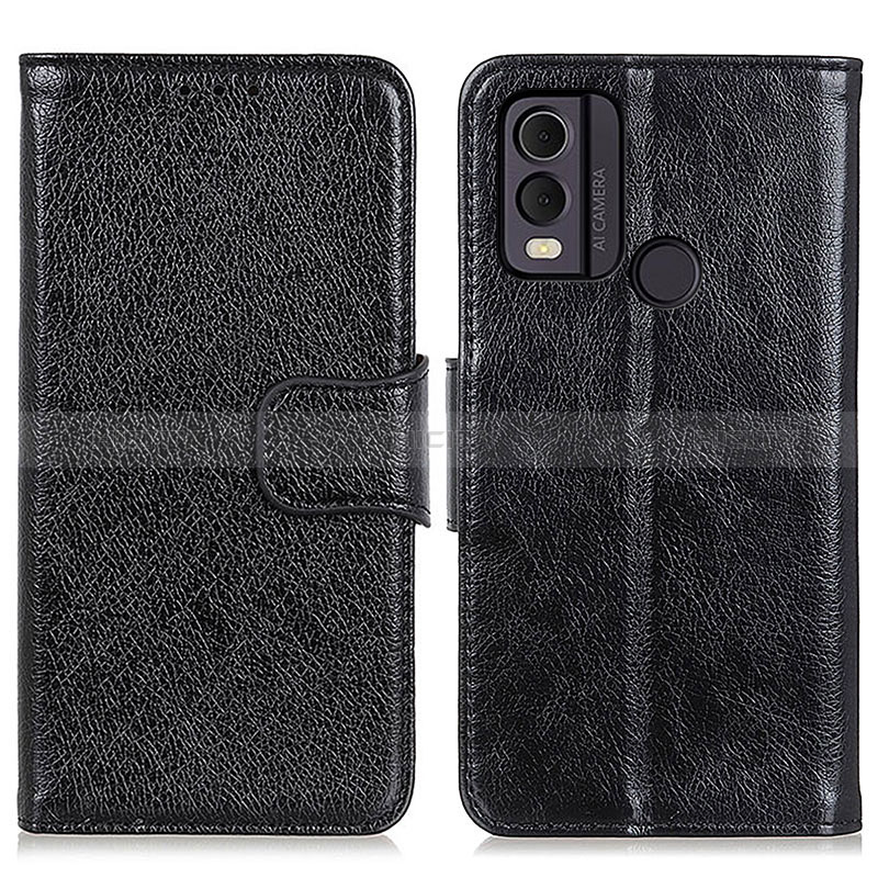 Coque Portefeuille Livre Cuir Etui Clapet N05P pour Nokia C22 Noir Plus