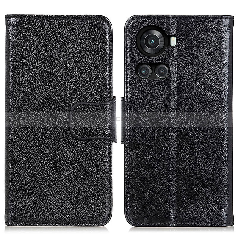 Coque Portefeuille Livre Cuir Etui Clapet N05P pour OnePlus Ace 5G Noir Plus